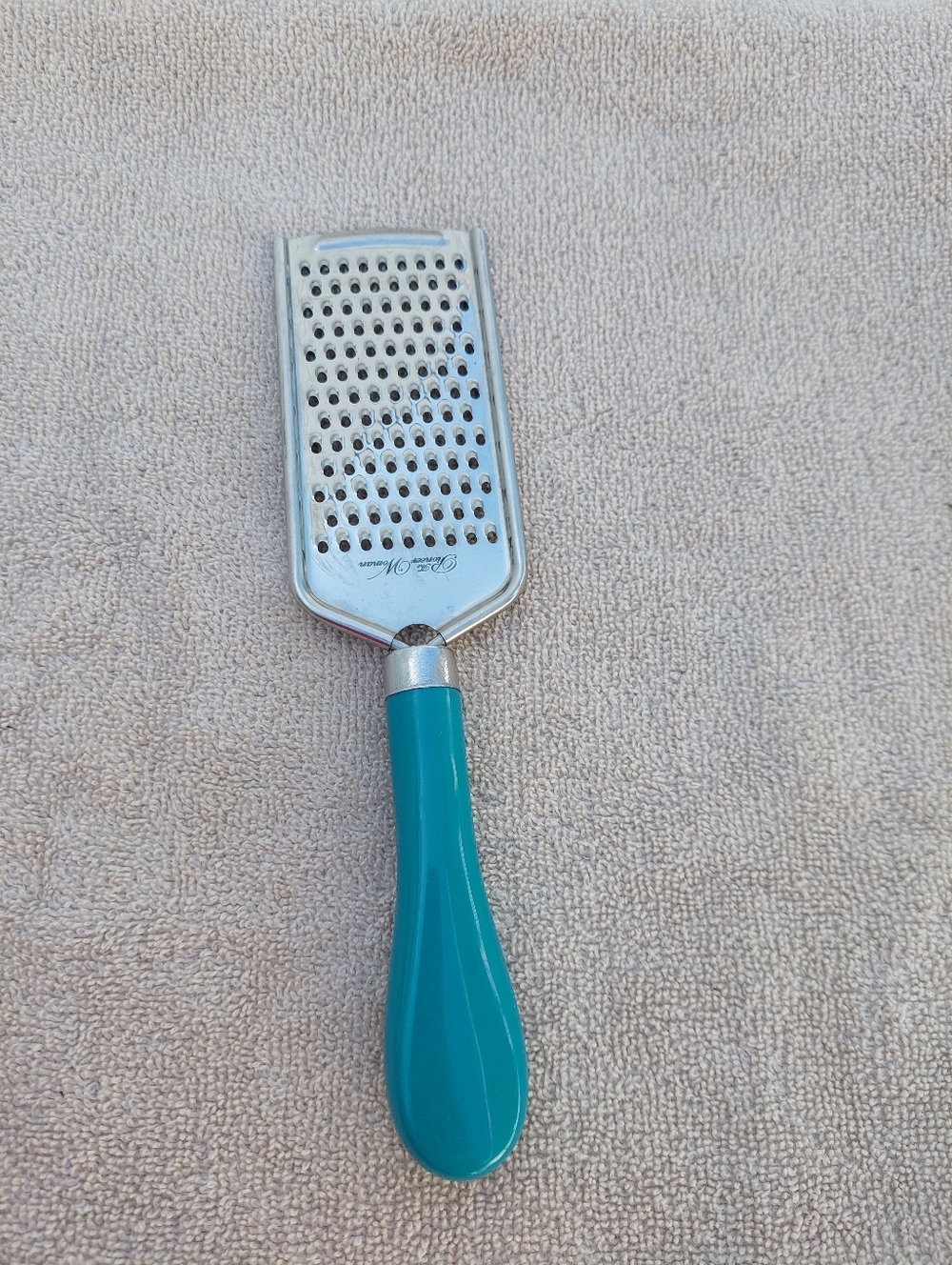 Teal Handheld Cheese Grater